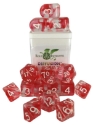 Role 4 Initiative: Polyhedral 15 Dice Set: Diffusion Cherry (Arch D4) 