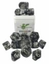Role 4 Initiative: Polyhedral 15 Dice Set: Diffusion Lich Arch D4 