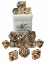 Role 4 Initiative: Polyhedral 15 Dice Set: Diffusion Volcanic Blast [Arch/ Balanced] 