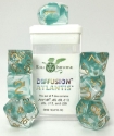 Role 4 Initiative: Polyhedral 7 Dice Set: Diffusion Atlantis (Arch D4) 