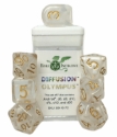 Role 4 Initiative: Polyhedral 7 Dice Set: Diffusion Olympus (Arch D4) 