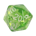 Role 4 Initiative: XL D20: Diffusion: Slime Green 