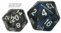 Role 4 Initiative XL D20: Midnight 