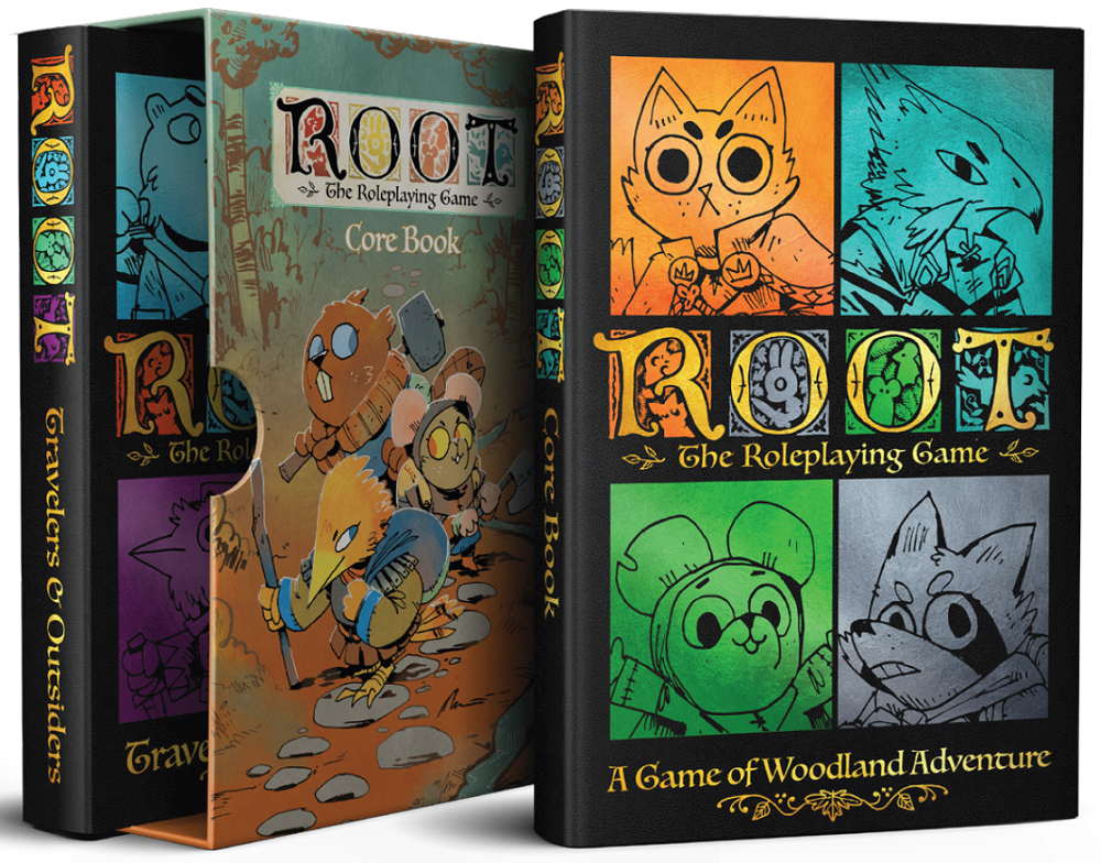 Root: The Tabletop RPG : CORE BOOK DELUXE EDITION HC (DAMAGED) 
