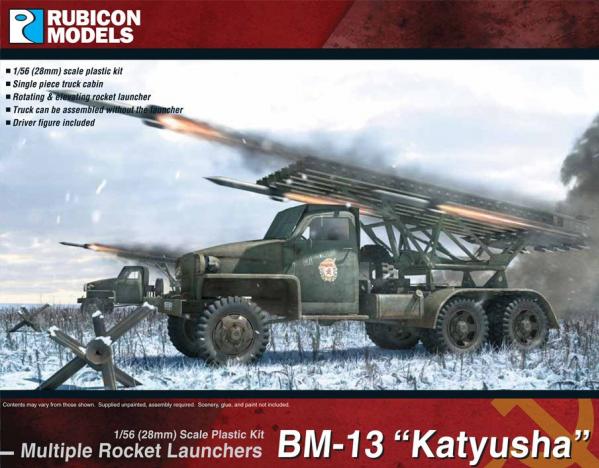 Rubicon Models (28mm): Multiple Rocket Launchers BM-13 "Katyusha" 