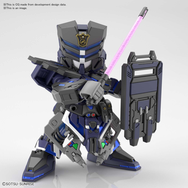 SD Gundam World Heroes #13: Sergeant Verde Buster Team Member  
