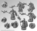 Scibor Monstrous Miniatures: SF Roman Legionaries Set 2 