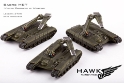 Dropzone Commander: United Colonies of Mankind: Sabre Main Battle Tanks (DropFleet Commander) 