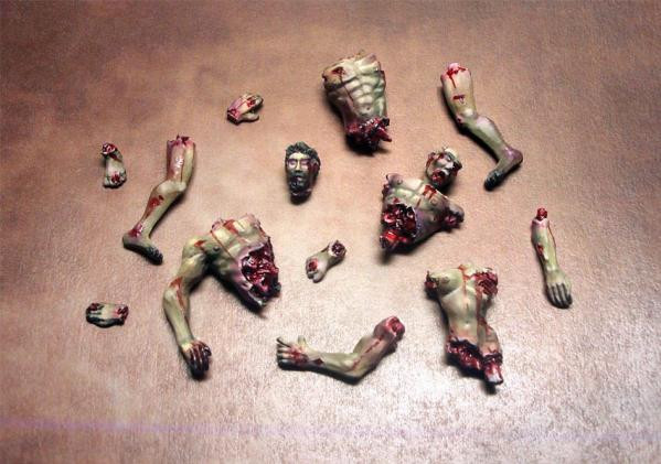 Secret Weapon Miniatures: Conversion Bits: Sack O Corpses 