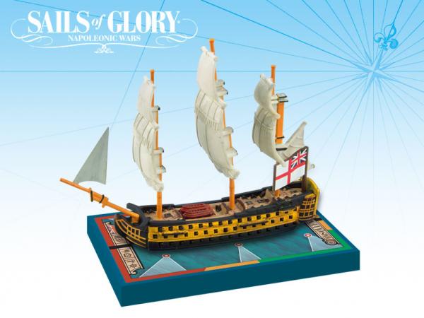 Sails of Glory: British Ship Of The Line: HMS Queen Charlotte 1790 