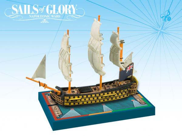Sails of Glory: British Ship Of The Line: HMS Royal Sovereign 1786 