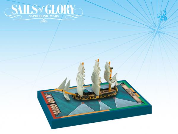 Sails of Glory: French Ship-Sloop: Alligator 1782 
