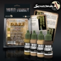 Scale 75: Warfront- Colors For Uniforms D.A.K. SET 1 