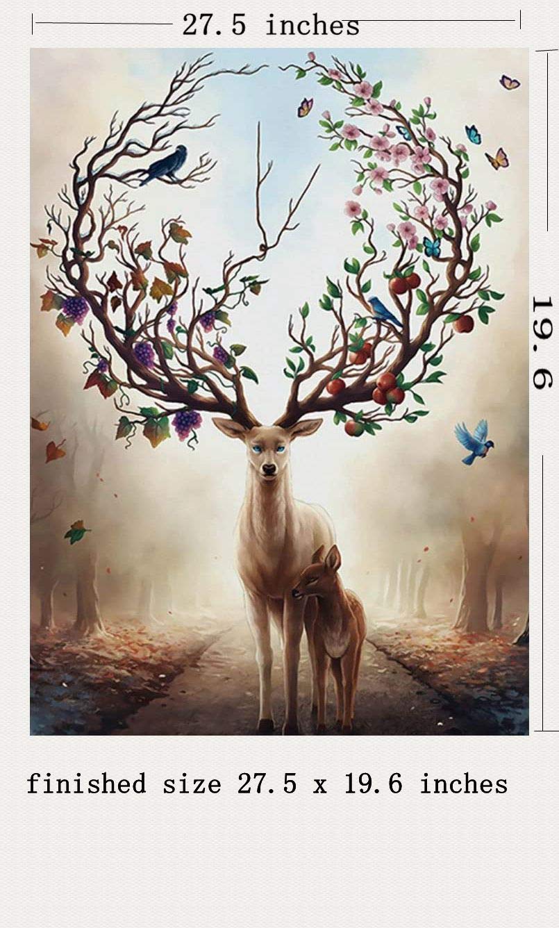 Schmidt Spiele Puzzle: Deer in the Forest (1000 pc) 