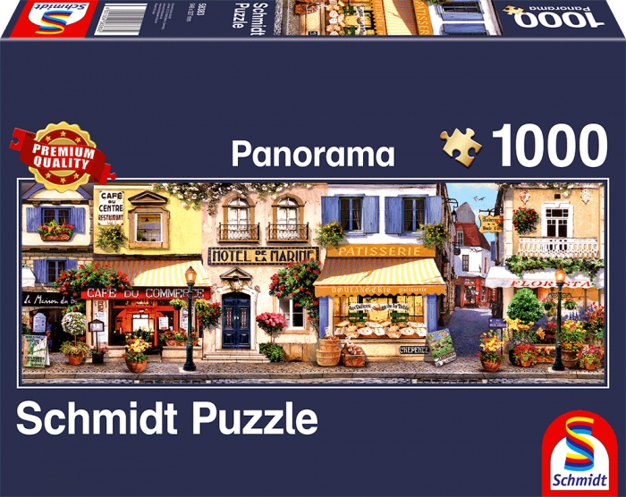 Schmidt Spiele Puzzles (1000): A Stroll Through Paris, Panorama 