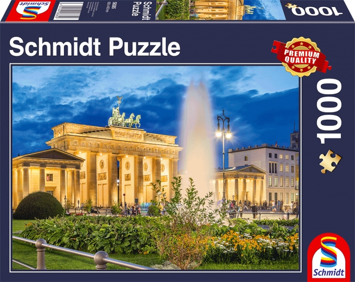 Schmidt Spiele Puzzles (1000): Brandenburg Gate 