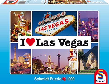 Schmidt Spiele Puzzles: I Love Las Vegas 