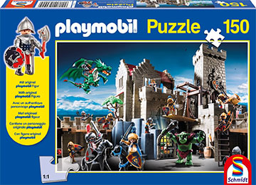 Schmidt Spiele Puzzles: PLAYMOBIL ROYAL TREASURE 