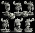 Scibor Monstrous Miniatures: Fantasy Football: Ogre Football Player #6 