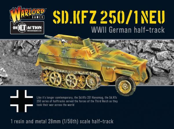 Bolt Action: German: Sdkfz 250/1 Neu Halftrack 