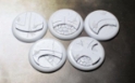 Secret Weapon Miniatures: Alien Temple: 40mm Round Lipped 