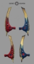 Secret Weapon Miniatures: Conversion Bits: Large Bio Swords 