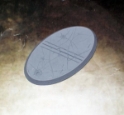 Secret Weapon Miniatures: Ruined Temple: 40x75mm Beveled Edge 