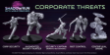Shadowrun: Sixth World Miniatures- Corporate Threats - CAT28803 [810123697694]