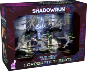 Shadowrun: Sixth World Miniatures- Corporate Threats