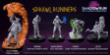 Shadowrun: Sixth World Miniatures- Sprawl Runners - CAT28805 [810123697717]