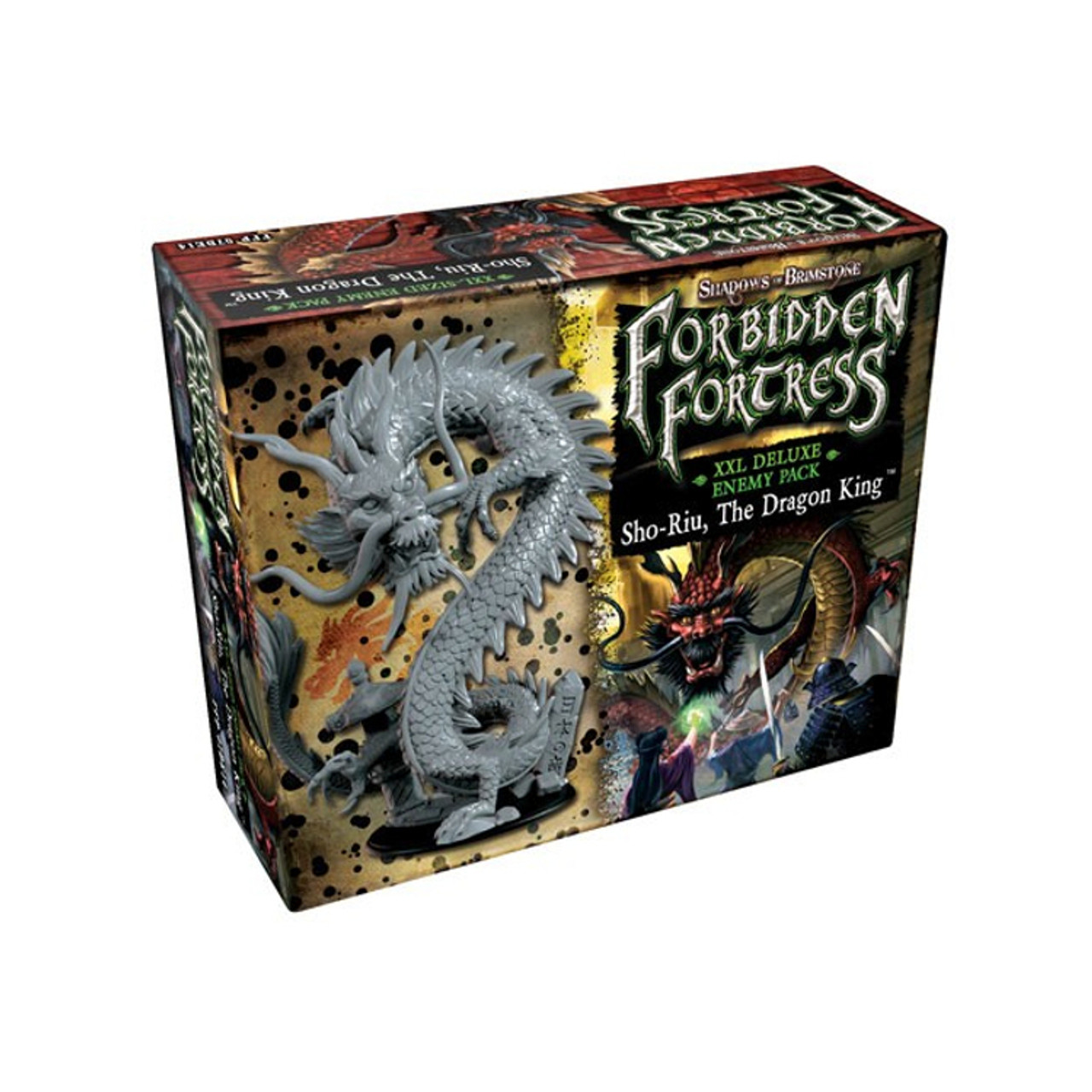 Shadows of Brimstone: Forbidden Fortress- Sho-Riu, The Dragon King Deluxe Enemy Pack 