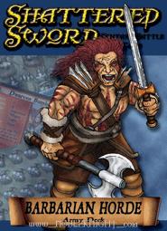 Shattered Sword: Barbarian Horde Army Deck [sale] 