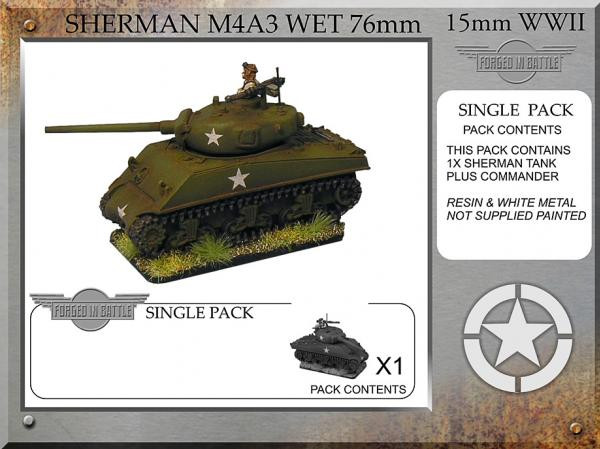 Forged in Battle: USA: Sherman M4A3 wet 76mm (1) 