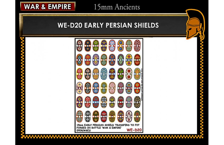 Shield Transfers: Early Persian shields 