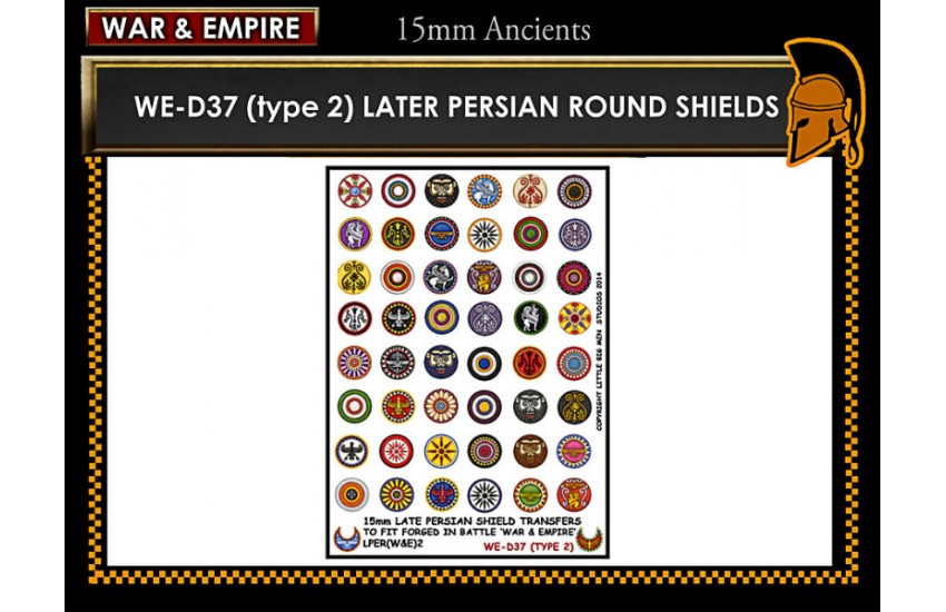 Shield Transfers: Late Persian shields (Type 2) 