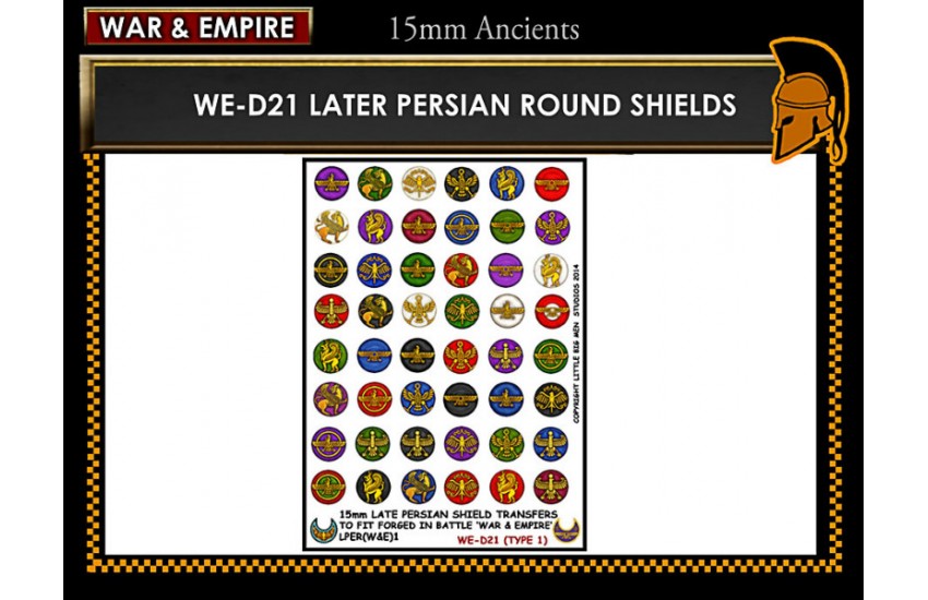 Shield Transfers: Late Persian shields 