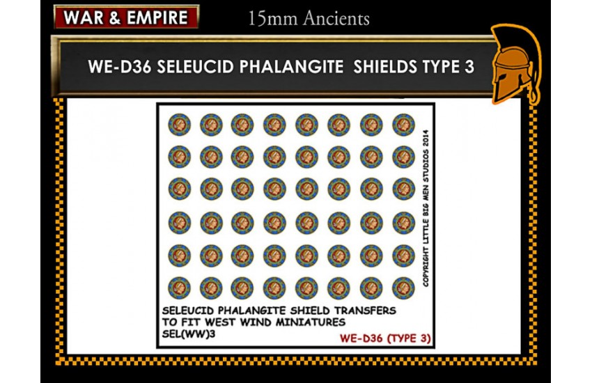 Shield Transfers: Seleucid Phalangite shield TYPE 3 