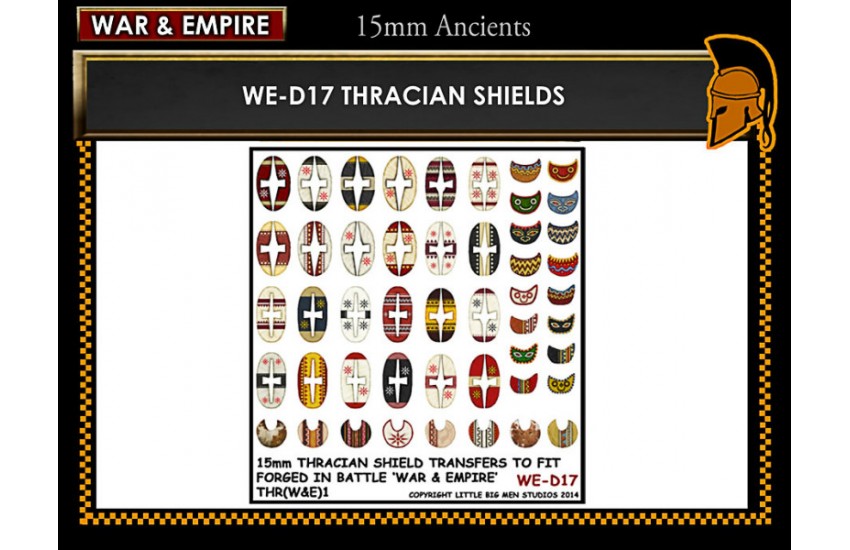 Shield Transfers: Thracian shields 
