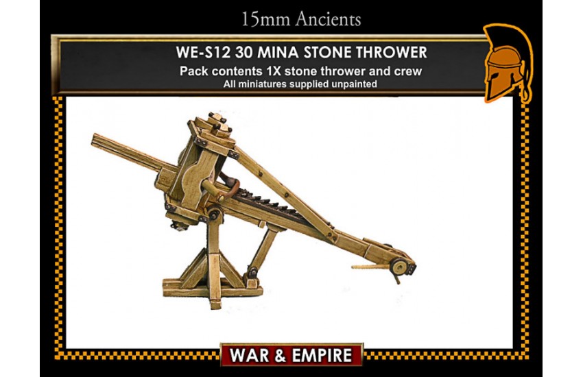 Siege Equipment: 30 mina stone thrower 
