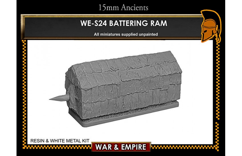 Siege Equipment: Battering ram, in penthouse 