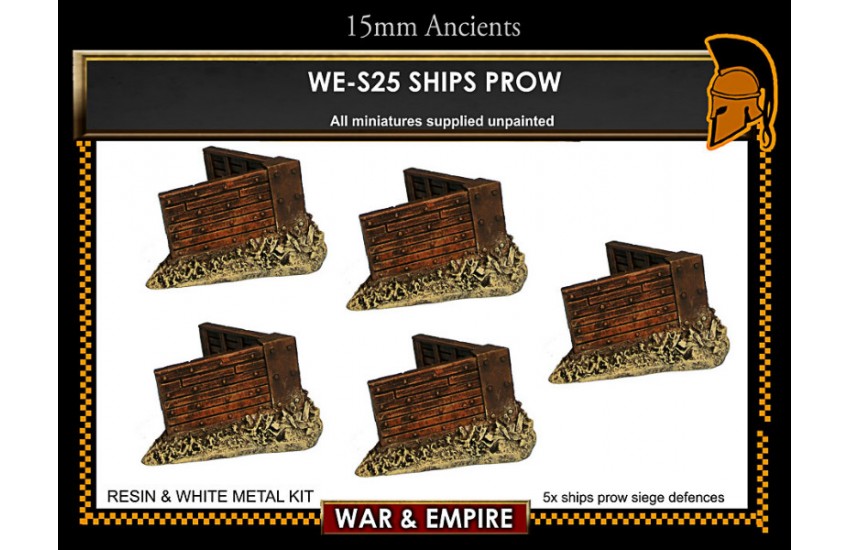 Siege Equipment: Ships prows siege works 