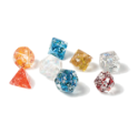 Sirius Dice 7 Die Set: CANCER AWARENESS DICE SET 