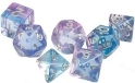 Sirius Dice 7 Die Set: Semi-Translucent - Ocean Blue 
