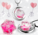 Sirius Dice: Be My Nat D20 Necklace 