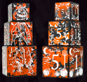 Sirius Dice D6: Halloween Scarecrow Stackable Dice Set 