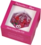 Sirius Dice D20: Snow Globe Valentine's Rose (54mm) - SDZ0012-12 [810113710280]