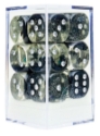 Sirius Dice: D6 DICE SET SPADES 16MM 12CT 