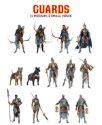 Skinny Minis: Guards 