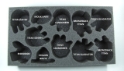 Battlefoam: Hordes: Skorne: Tray: Warbeast (3.5" Version) 