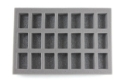 Battlefoam Small Tray (BFS): Small Troop (1") 